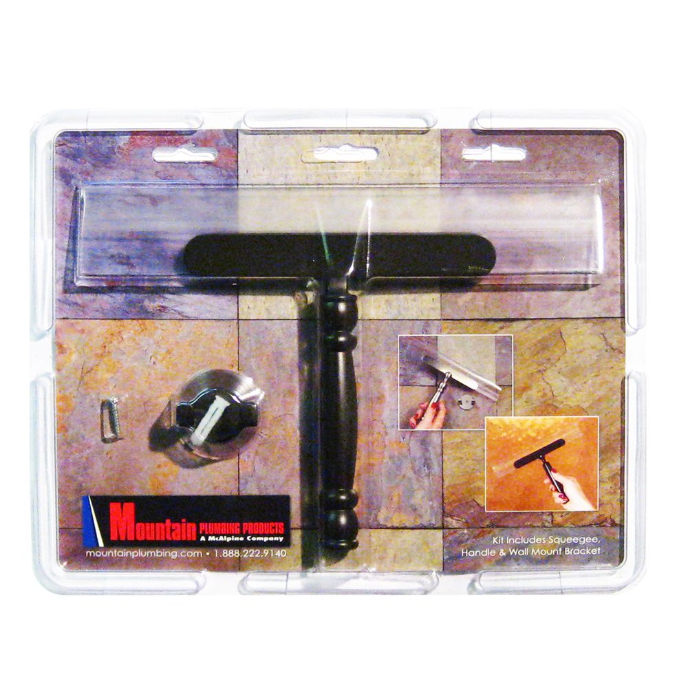 MOUNTAIN PLUMBING MT48ORB Traditional/Solid Brass 10" Squeegee Oil